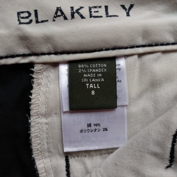 35 1/2" Inseam Tall Pants Eddie Bauer Black Slacks 8T Blakely Fit Women's 8L EUC - Picture 8 of 10